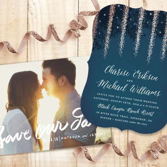 Luxury Wedding Invitations & Save the Dates by Minted