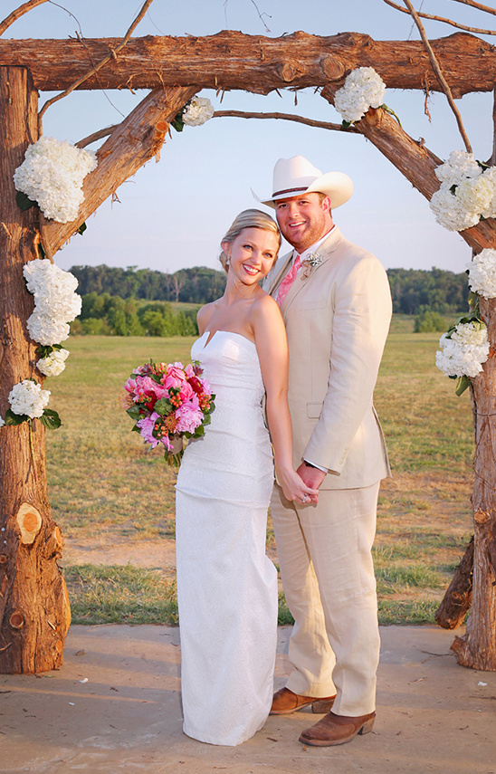 Rustic & Retro Airport Wedding: DIY Details & Budget Breakdown