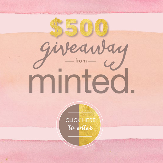 Find your perfect wedding stationery with Minted & win $500!