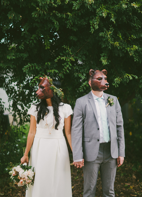Boho Chic Wedding Filled with Laughter, Bears, and Adventurous Souls!