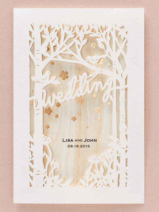 Laser Cut Wedding Invitations 30% Off - B Wedding Invitations