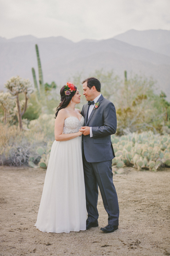 Desert Flower Wedding: Modern & Rustic Charm with Posh & Punk Accents