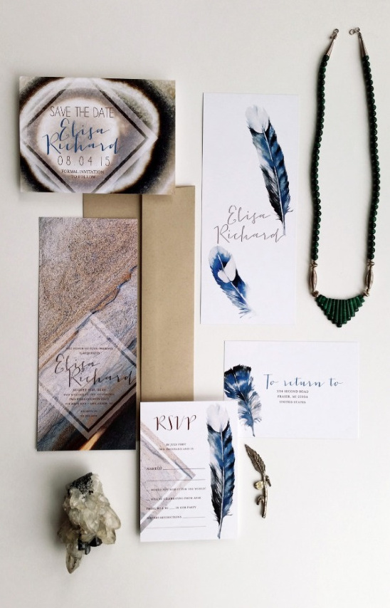 Custom Wedding Stationery & Calligraphy by Designed with Amore