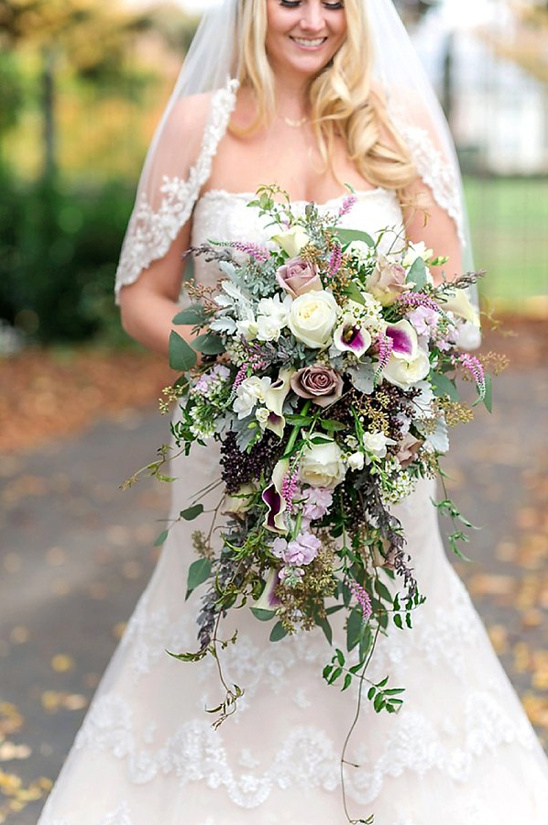Posh Purple Wedding in Vienna, VA: Stunning Florals and Smart Planning
