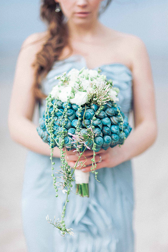Mermaid & Ice Princess Wedding: Dreamy Blue Beach Inspiration in Germany