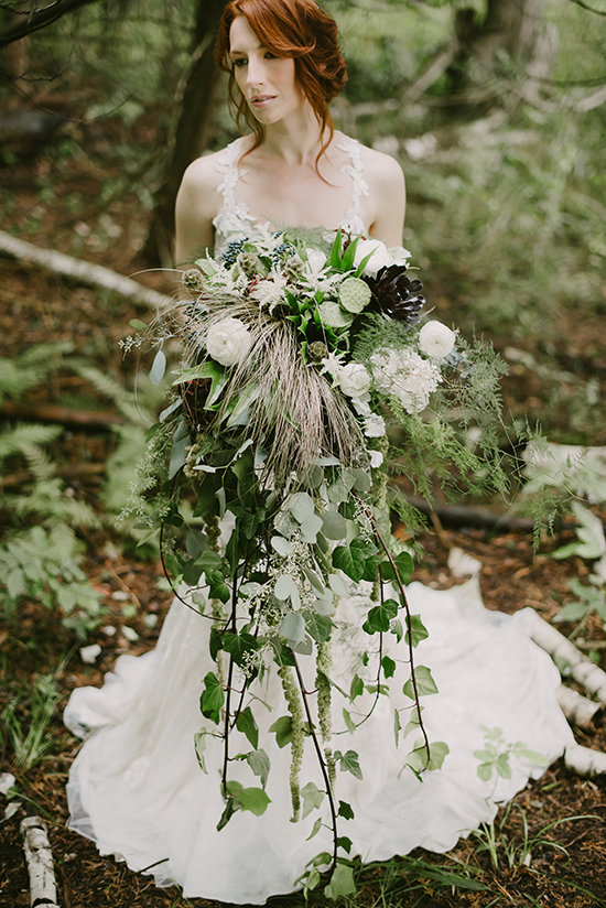 Enchanted Forest Wedding Inspiration: Romantic, Earthy & Mysterious