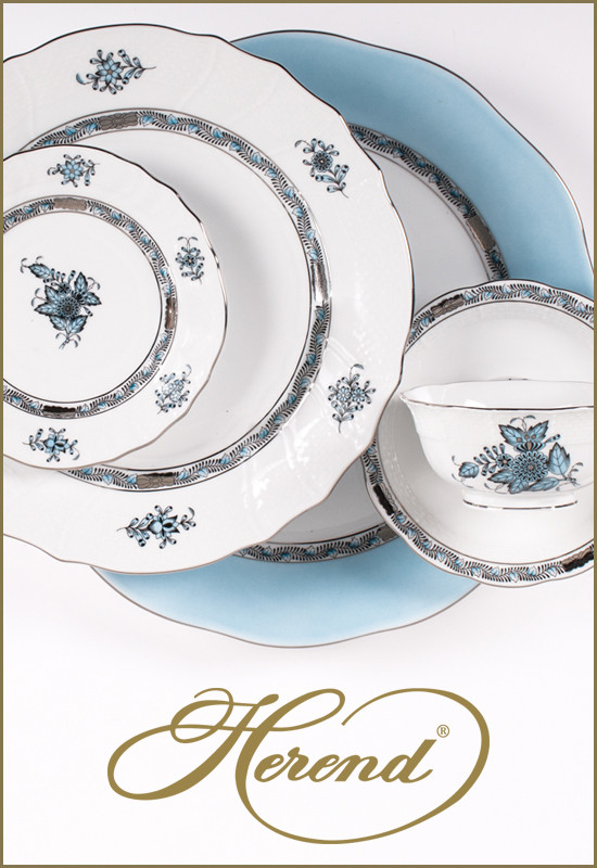 Herend Wedding Gift: Hand-Painted Figurine & Free Monogramming!