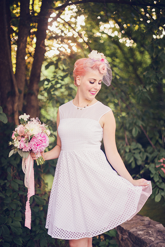 Retro Summer Wedding Inspiration: Pink, Aqua & Vintage Amusement Park Vibes