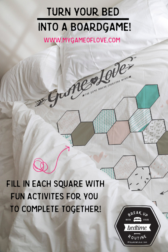 The Game of Love: A Customizable Bed Sheet Board Game for Couples