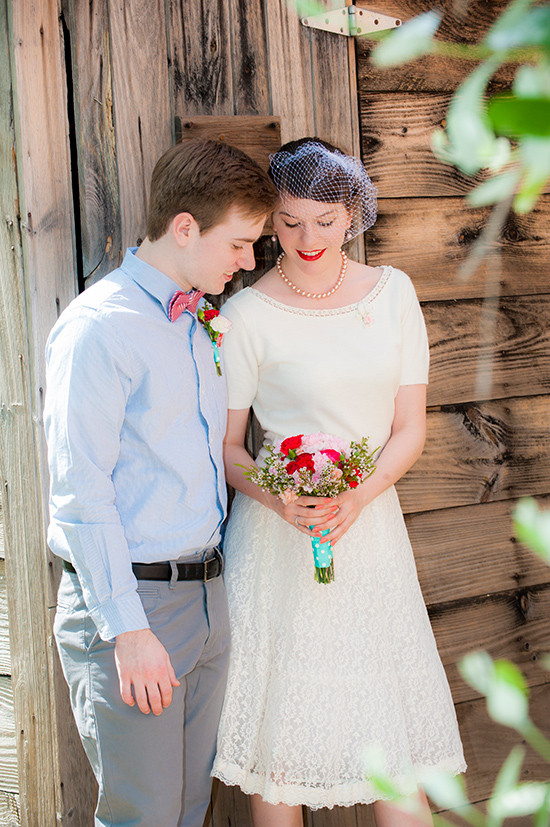 Whimsical Coke Wedding: Vintage Inspiration with Red, Blue, & Retro Details