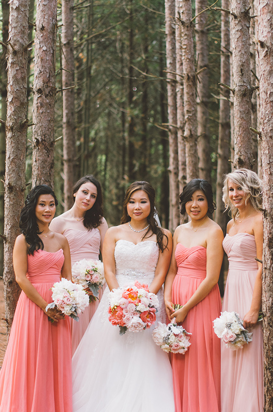 Dreamy Blush and Gold Wedding: Rustic Glamour in a Glass House