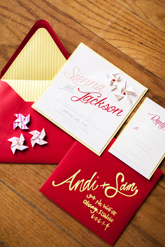 Pinwheels & Posies Wedding: Bold Colors, Retro Flair & Whimsical Details