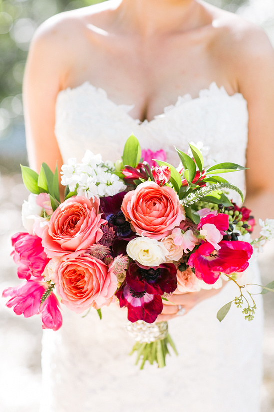 Vibrant Wedding Inspiration: Fuchsia, Pink, & Coral Dream Shoot