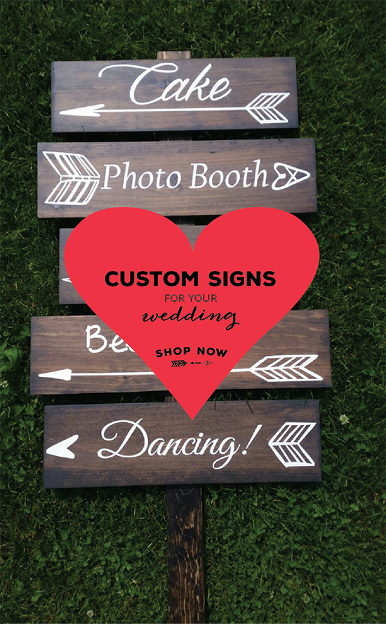 Rustic Wedding Signs: Custom Handmade Decor for Outdoor & Boho Weddings