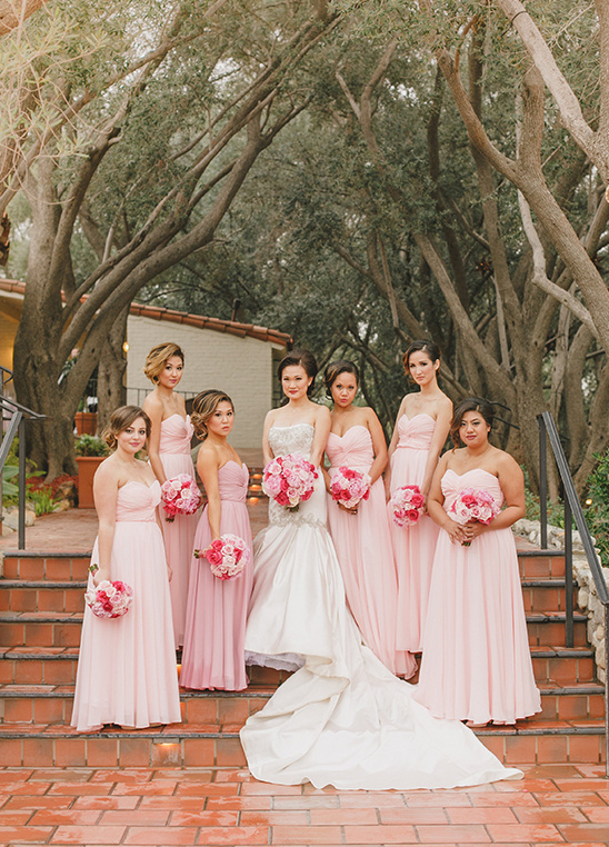 Glamorous Pink, Gold, and Sparkle Wedding at Padua Hills Theater