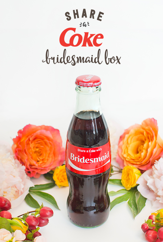 Share a Coke Bridesmaid Box: DIY Ideas and Free Printables!