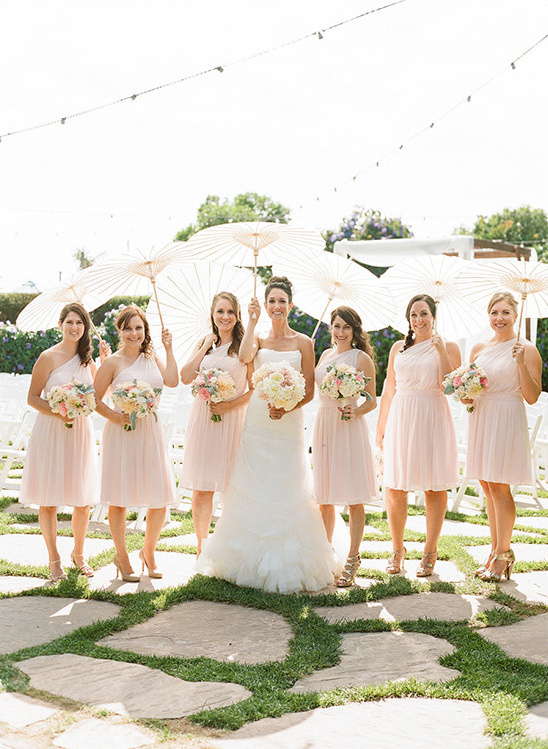 Romantic Santa Barbara Wedding: Blush, Peach, & Cream Filled with Love