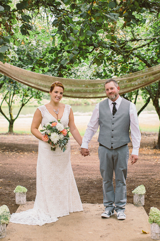 Rustic Charm Wedding: Josh & Sarah's Laid-Back Celebration with DIY Flair