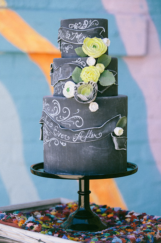 Urban Chic Wedding Inspiration: Graffiti Art & Modern Industrial Design