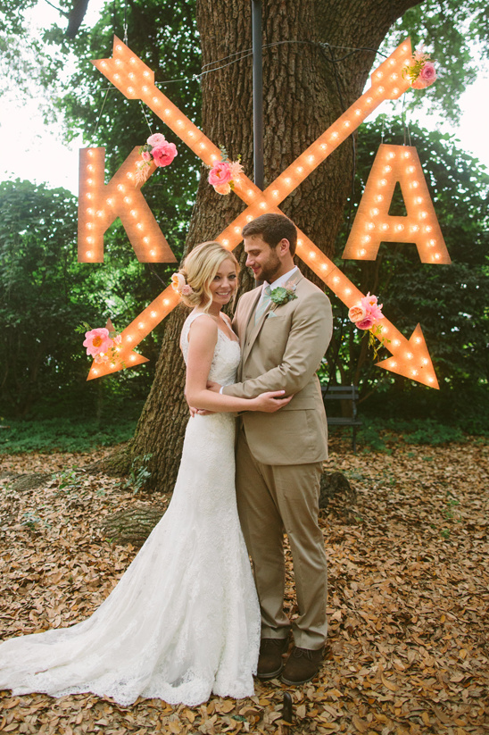 DIY Dream Wedding: Couple's Handmade Sign & Details Shine!