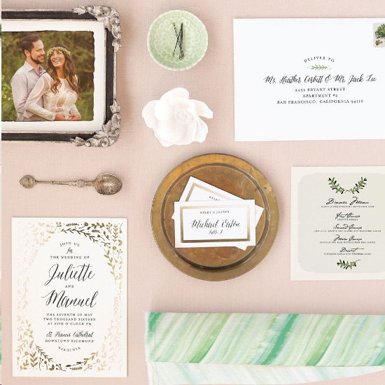 Minted: Unique Wedding Invitations & Decor by Independent Artists