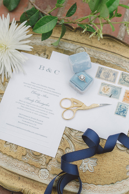 Navy and Coral Vintage Wedding: Elegant Details & Adventurous Color!