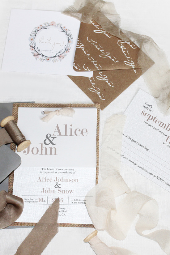 Free Custom Wedding Stationery Your Wedding Countdown
