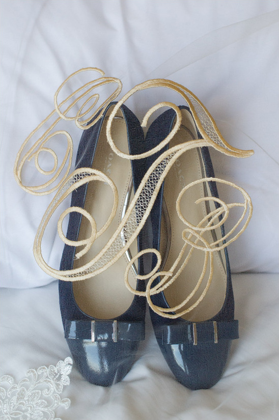 Blue and Yellow Monogrammed Wedding: A Southern Celebration