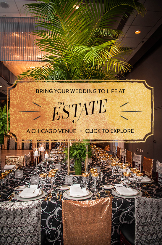 The Estate Chicago: Timeless & Intimate Wedding Venue by Michelle Durpetti