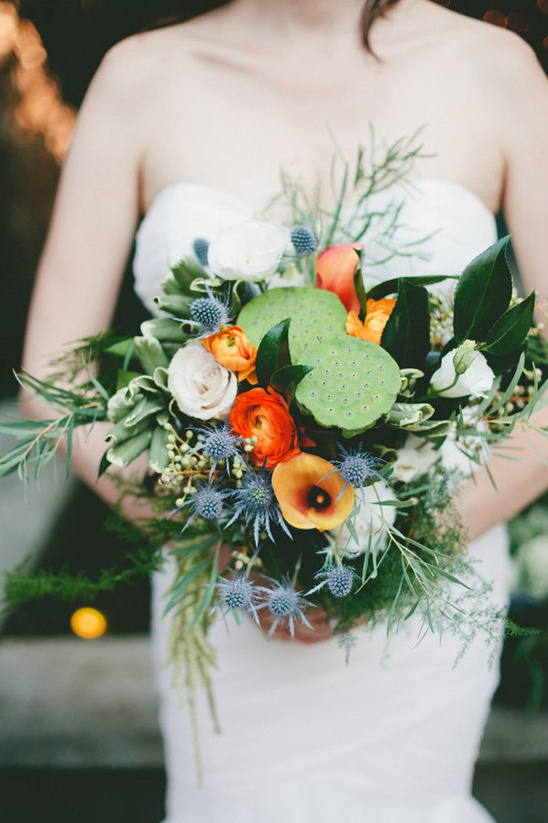Earthy Organic Wedding Bouquet DIY Tutorial