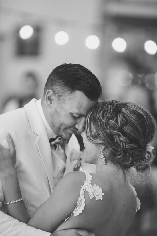 Romantic Black and White Wedding Dance Photo by Love and Water