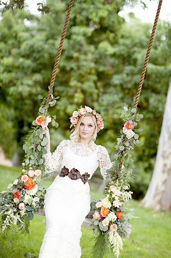 Ranch Chic Wedding Inspiration: Boho Bride & Cowboy Fella