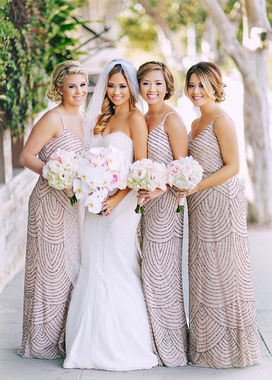 Flawless Pink and Gold Laguna Beach Wedding with Impeccable Style