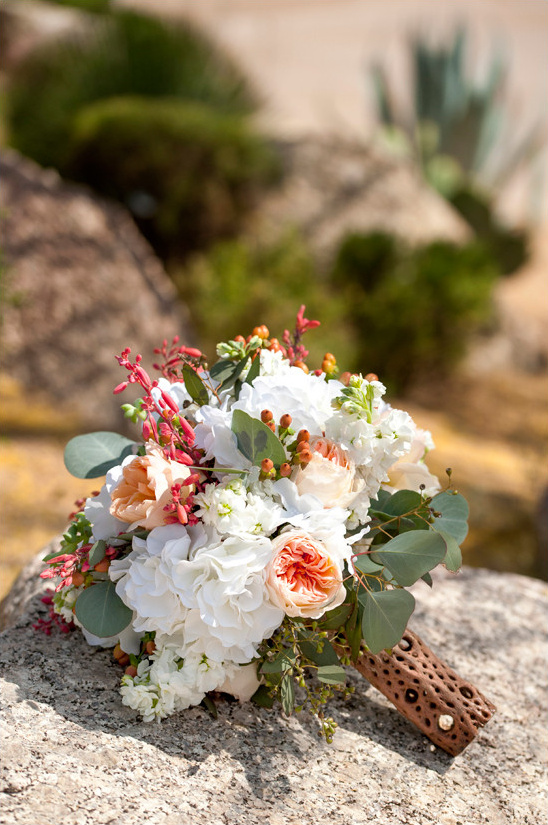 Unique Cholla Skeleton Bouquet Handle for Summer Flowers