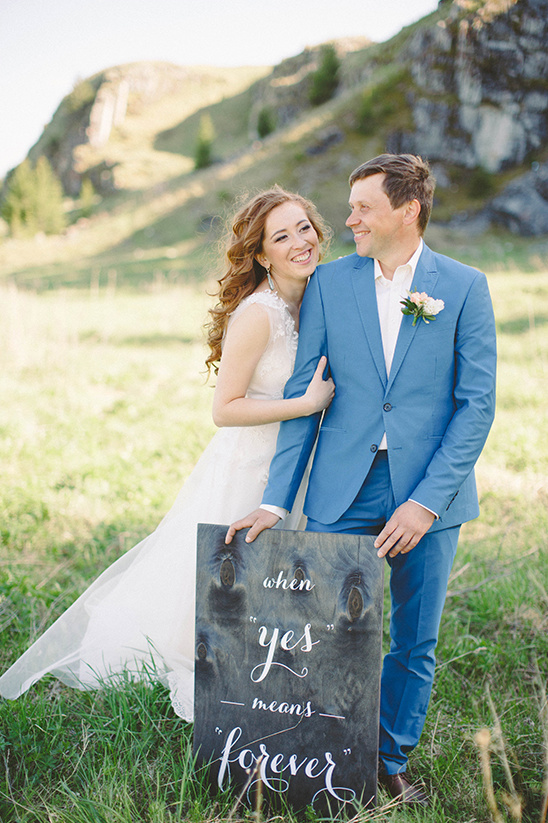 Romantic Russian Wilderness Wedding Inspiration Photo Shoot