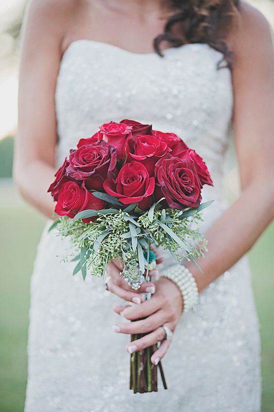 Vintage Coke Wedding: Fall Inspiration with Red Roses & Details