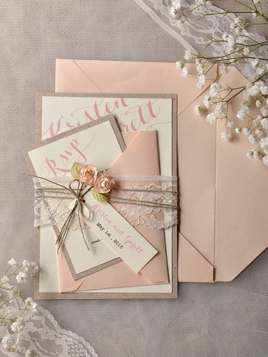 Unique Handmade Wedding Invitations & Accessories by 4LovePolkaDots