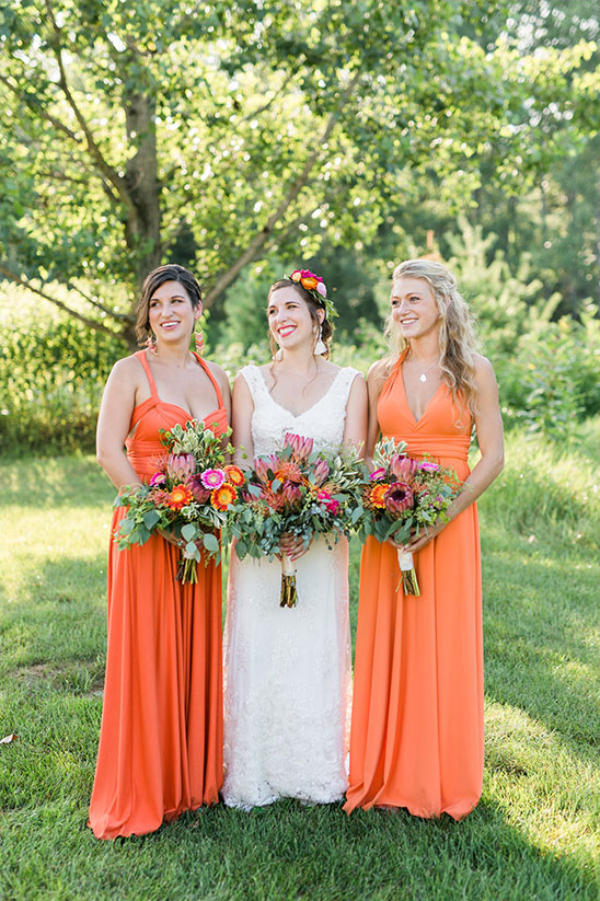 Colorful Backyard Wedding in Upstate NY | Keira Lemonis Photography