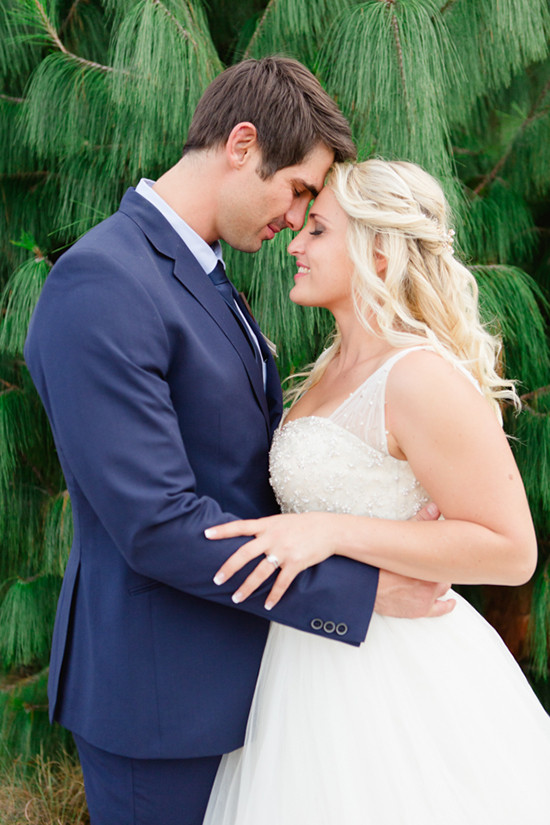 Romantic South African Outdoor Wedding with Hay Bale Seating