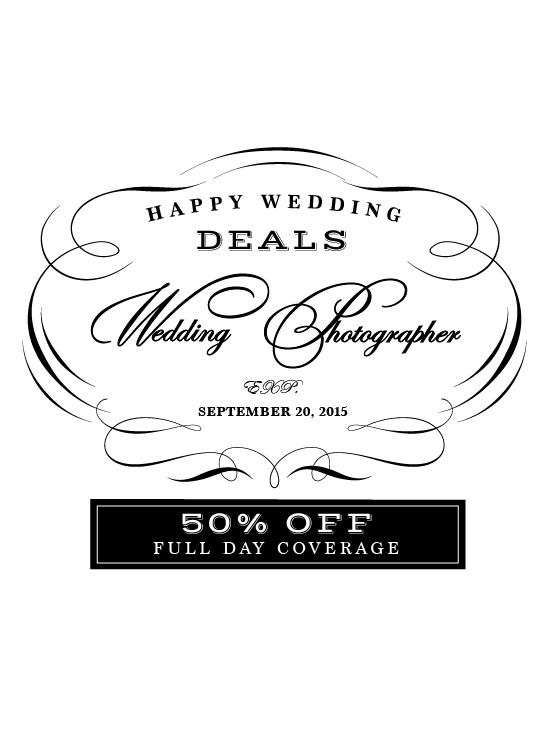 Wedding Photography Deal: 50% Off with Paul Von Reiter!