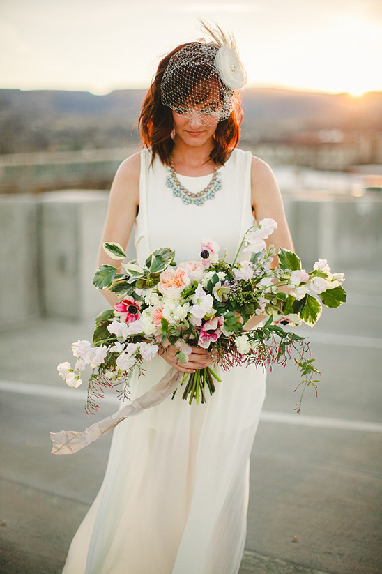 DIY Wild Spring Blooms Bridal Bouquet Recipe & Floral Tips
