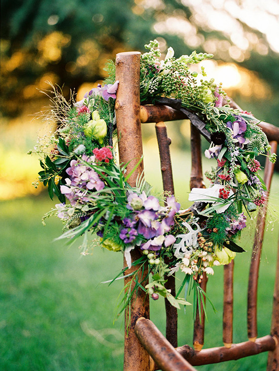 Rustic Charlottesville Wedding: Lavender Cake & Garden Inspiration by 3 Cats