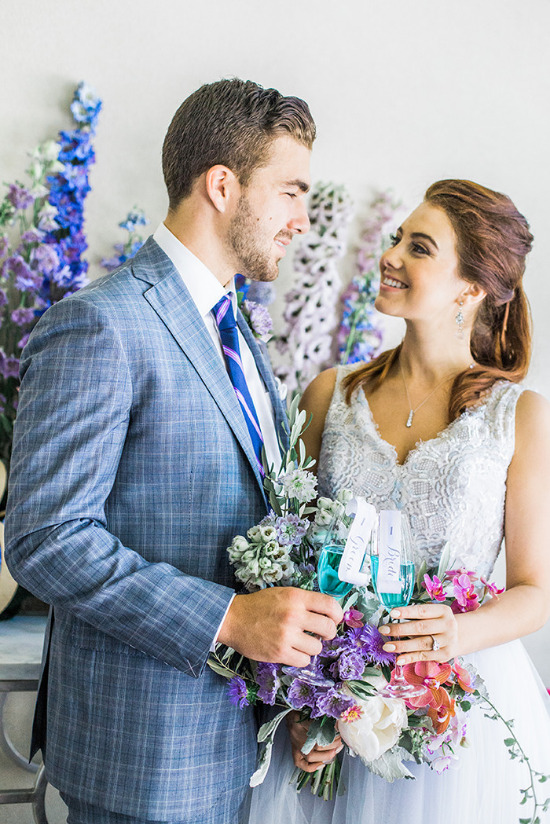Blanc de Bleu Cuvee Mousseux: Blue Sparkling Wine for Magical Moments