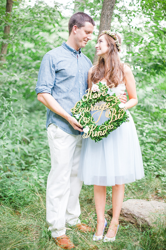 Modern Cinderella Wedding: Fairytale Inspiration in Blue and Gold