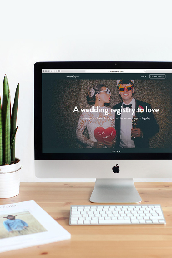 Envelope Registry Inc: Customizable Wedding Registry & Thank You Cards