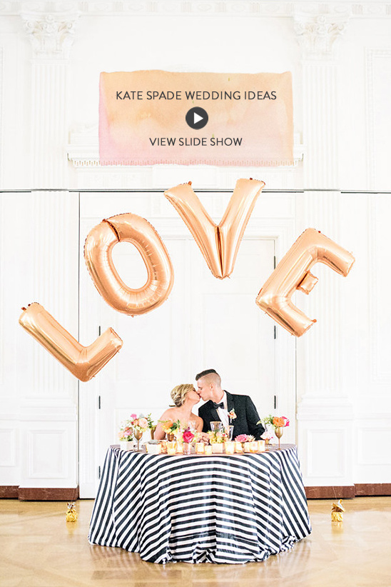 Kate Spade Wedding Ideas: Chic Inspiration at The Nixon Library