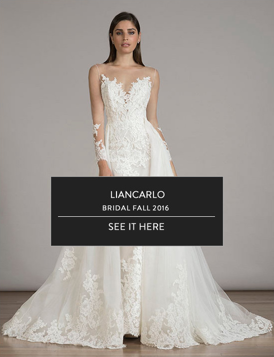 Liancarlo Bridal Fall 2016: Elegant Wedding Dresses with Lace