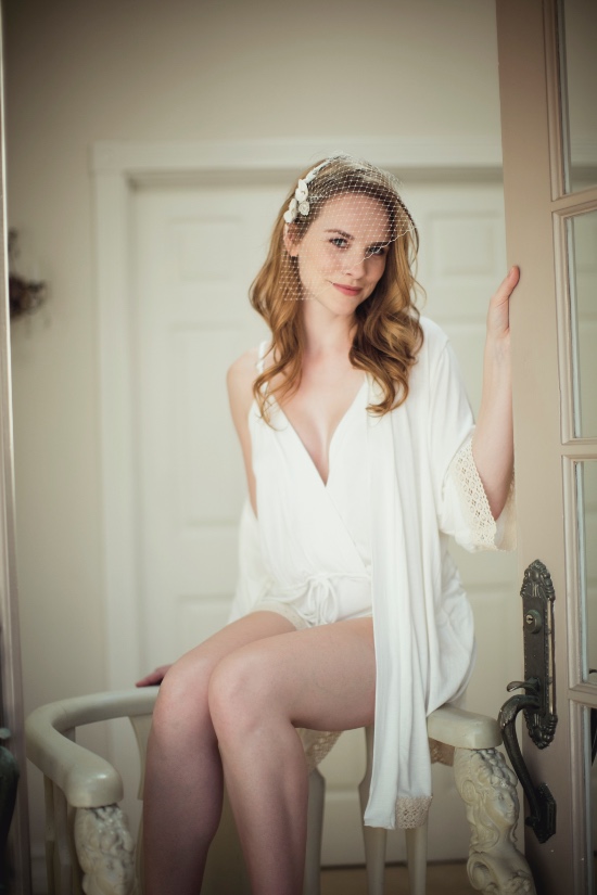 Elegant bridal robes and getting ready outfits by Love Ophelia