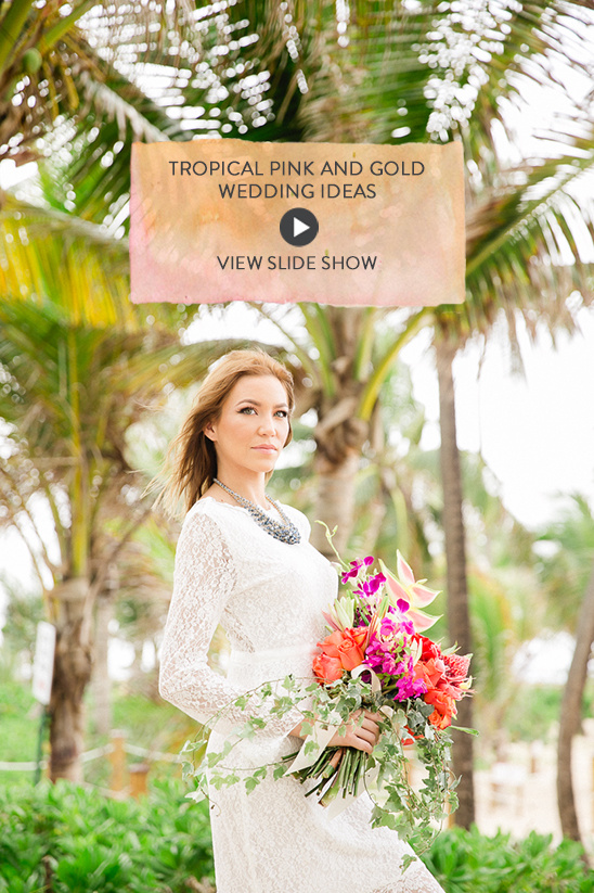 Tropical Wedding Ideas at La Concha Resort Puerto Rico