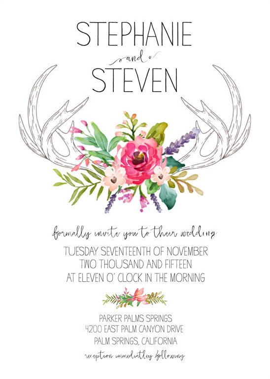 Free Wedding Printables: Invitations, Save the Dates, & More - Wedding Chicks
